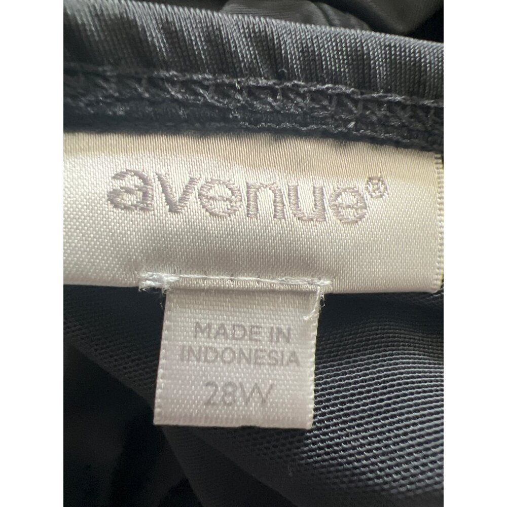 Avenue Black Lace Plus Size Swim Top 28W Tankini Wide‎ Straps Molded Cups - Picture 3 of 11